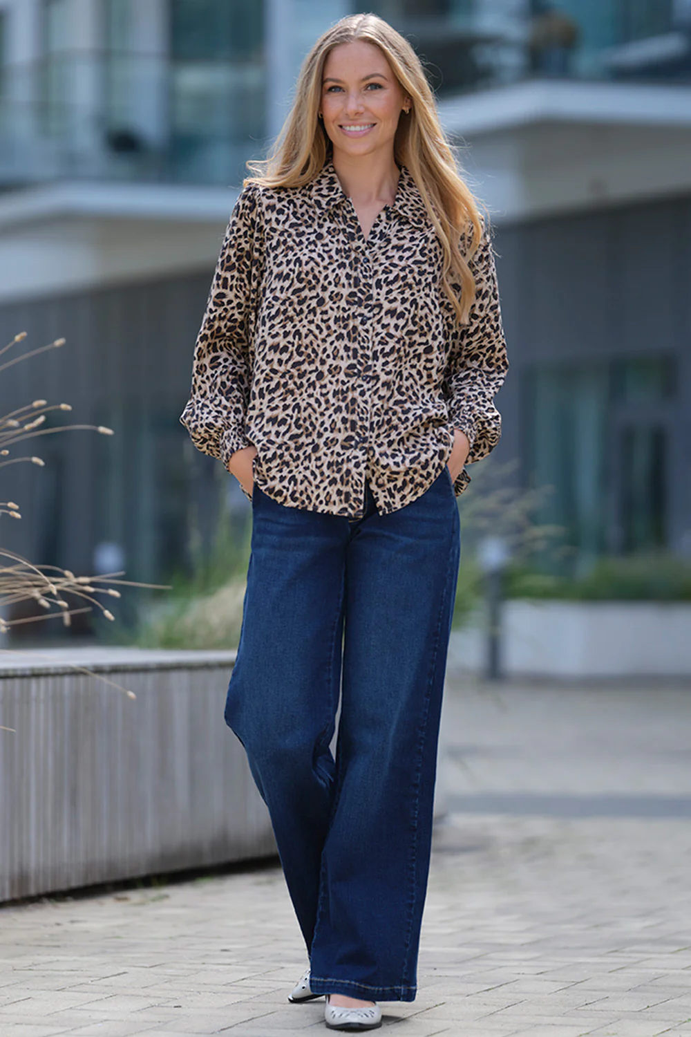 Bea Blouse | Leopard | Bluse fra Prepair - Image 3