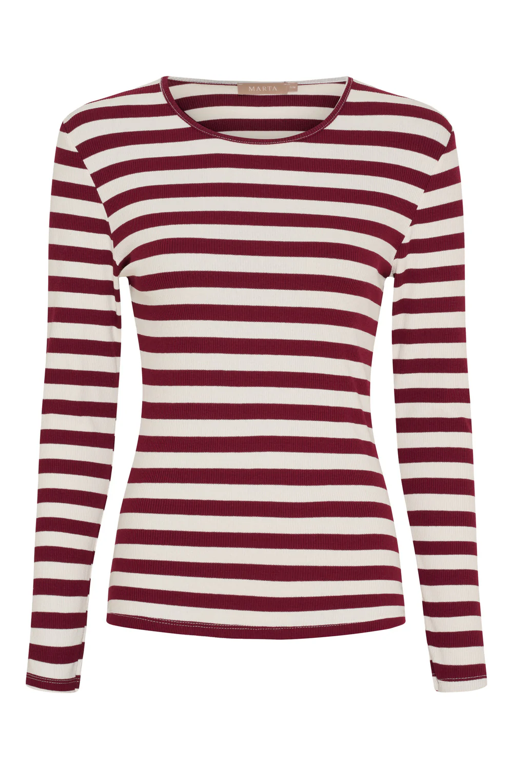 Begonia LS Tee | Bordeaux | Bluse fra Marta du Chateau