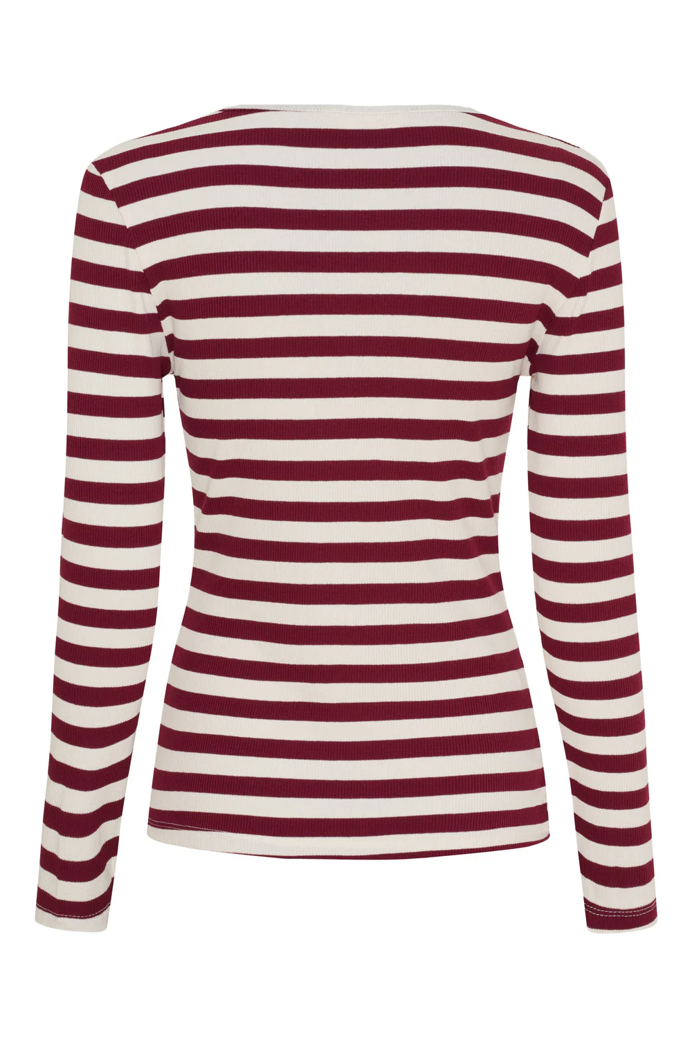 Begonia LS Tee | Bordeaux | Bluse fra Marta du Chateau - Image 3