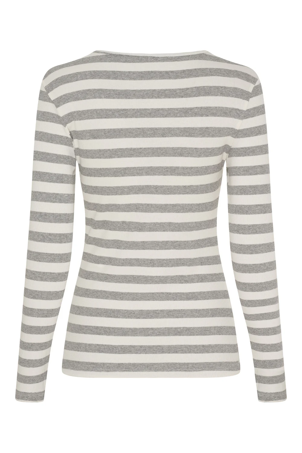 Begonia LS Tee | GreyMelange | Bluse fra Marta du Chateau - Image 3