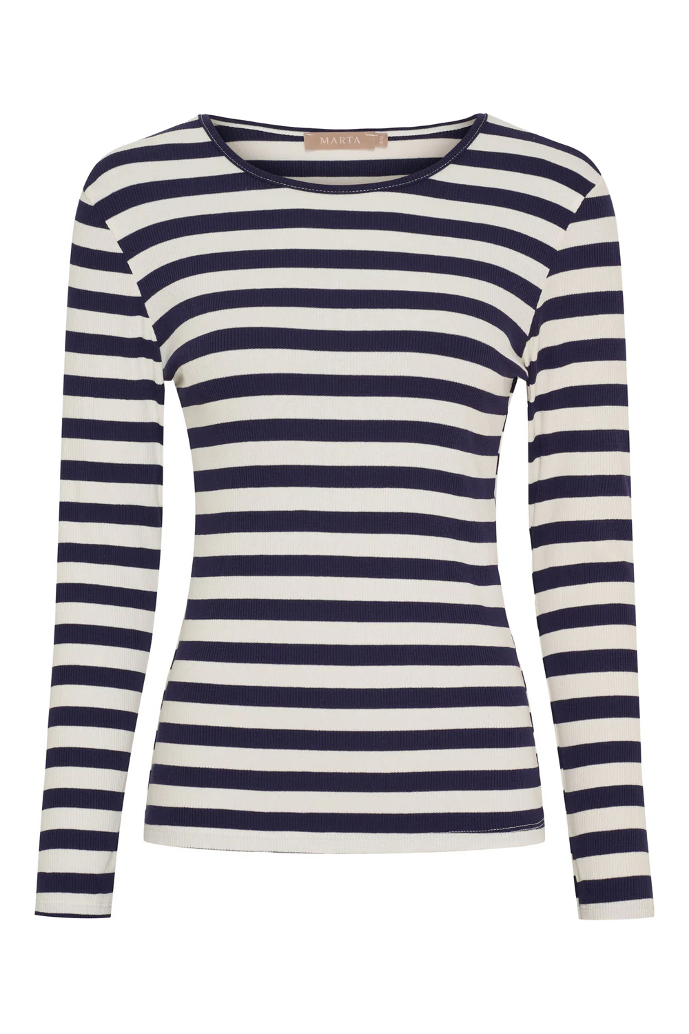 Begonia LS Tee | Navy | Bluse fra Marta du Chateau