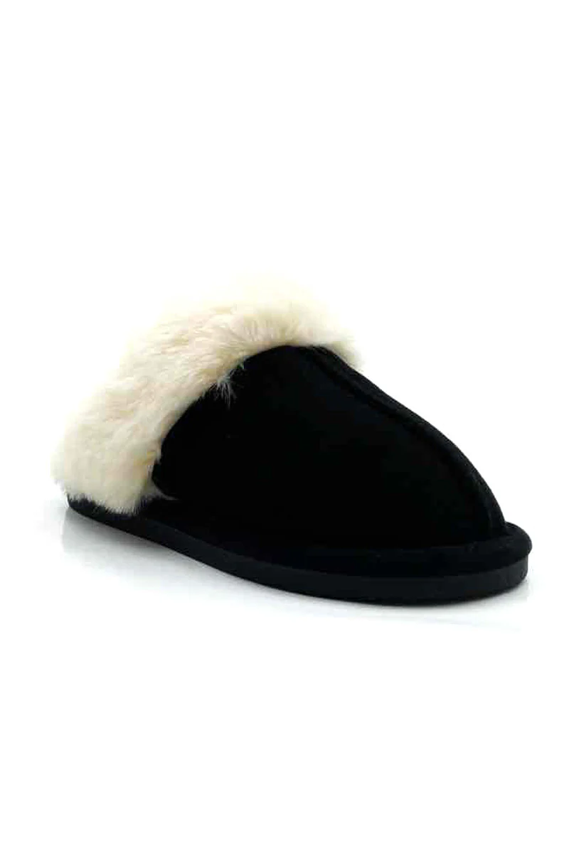 Bello Star Slippers | Black | Sutsko fra Lazy Bear - Image 7