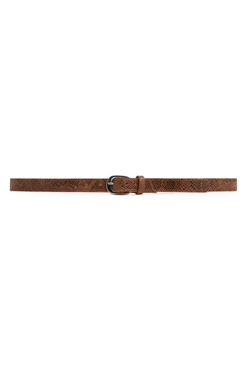 Belts 16130 | Camel Snake | Bælte fra Depeche - Image 2