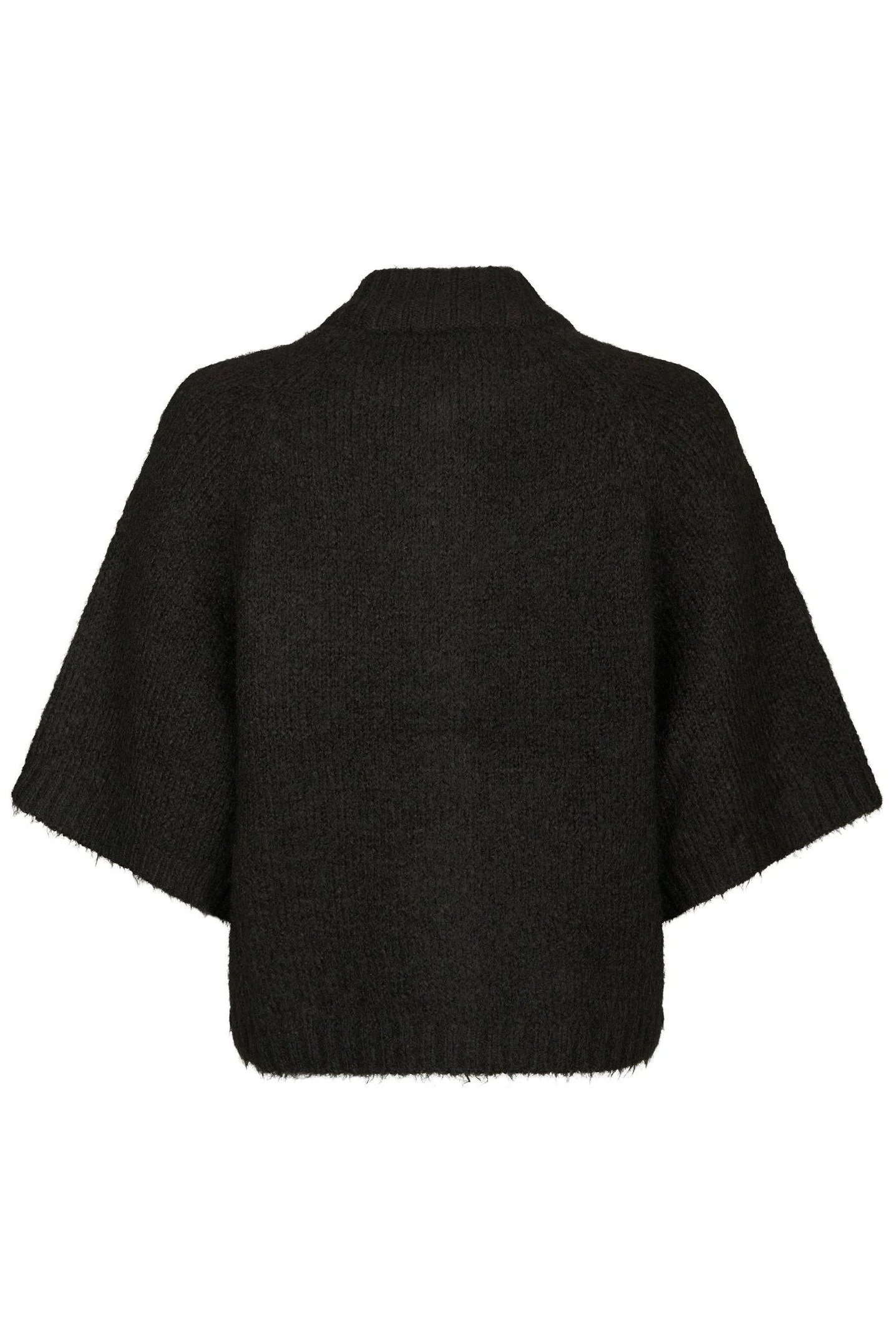 Benuta Fluffy Knit Cardigan | Dark Brown | Strik fra Neo Noir - Image 8