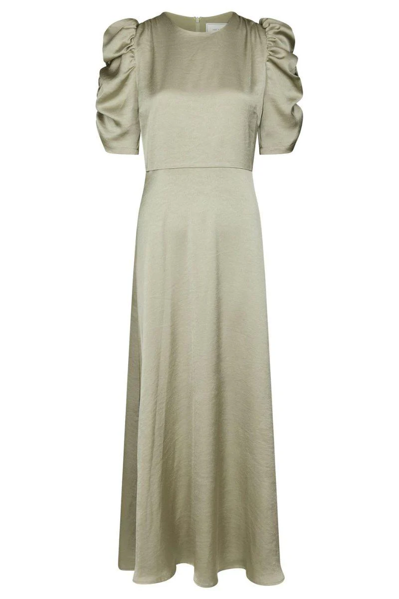 Benuti Solid Dress | Light Green | Kjole fra Neo Noir - Image 2