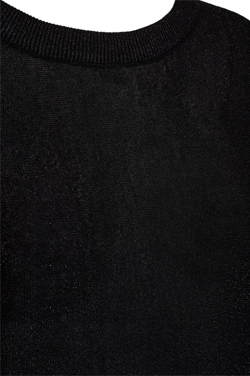Betty Pullover 207185 | Black | Strik fra Freequent - Image 3