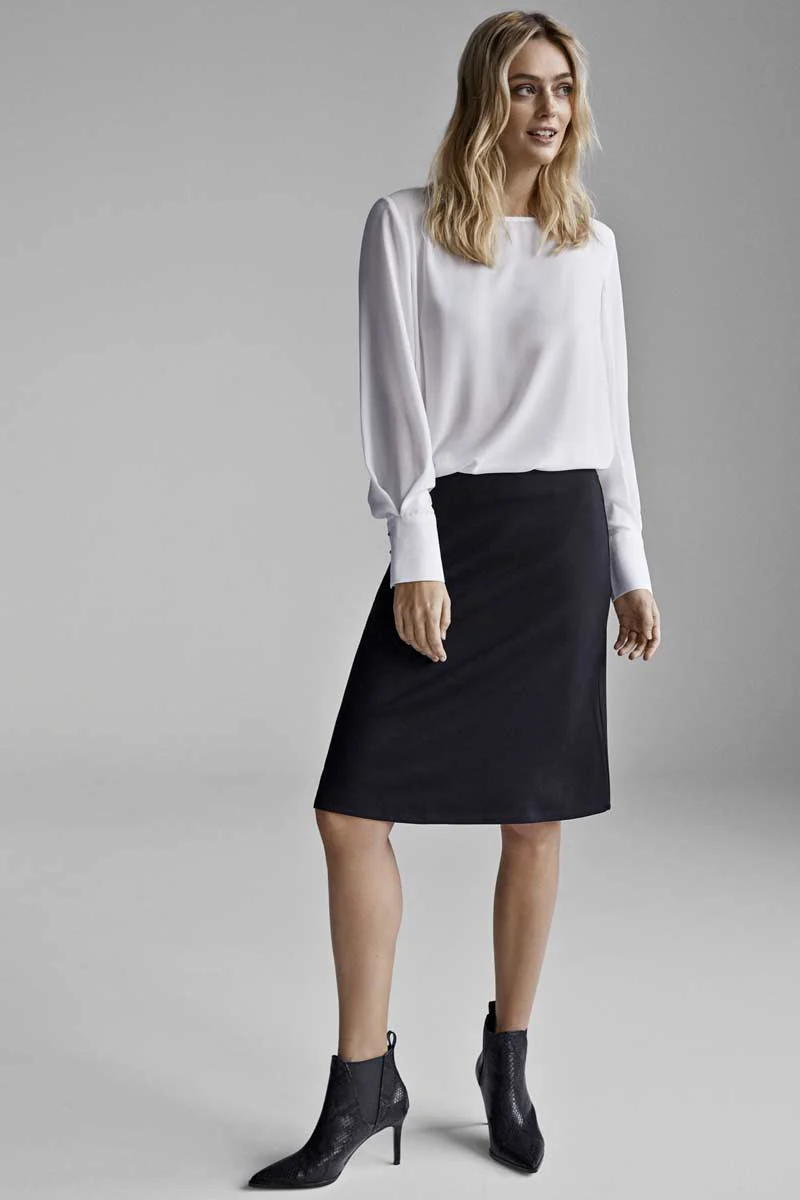 Billy skirt | Sort | Nederdel fra Freequent - Image 2