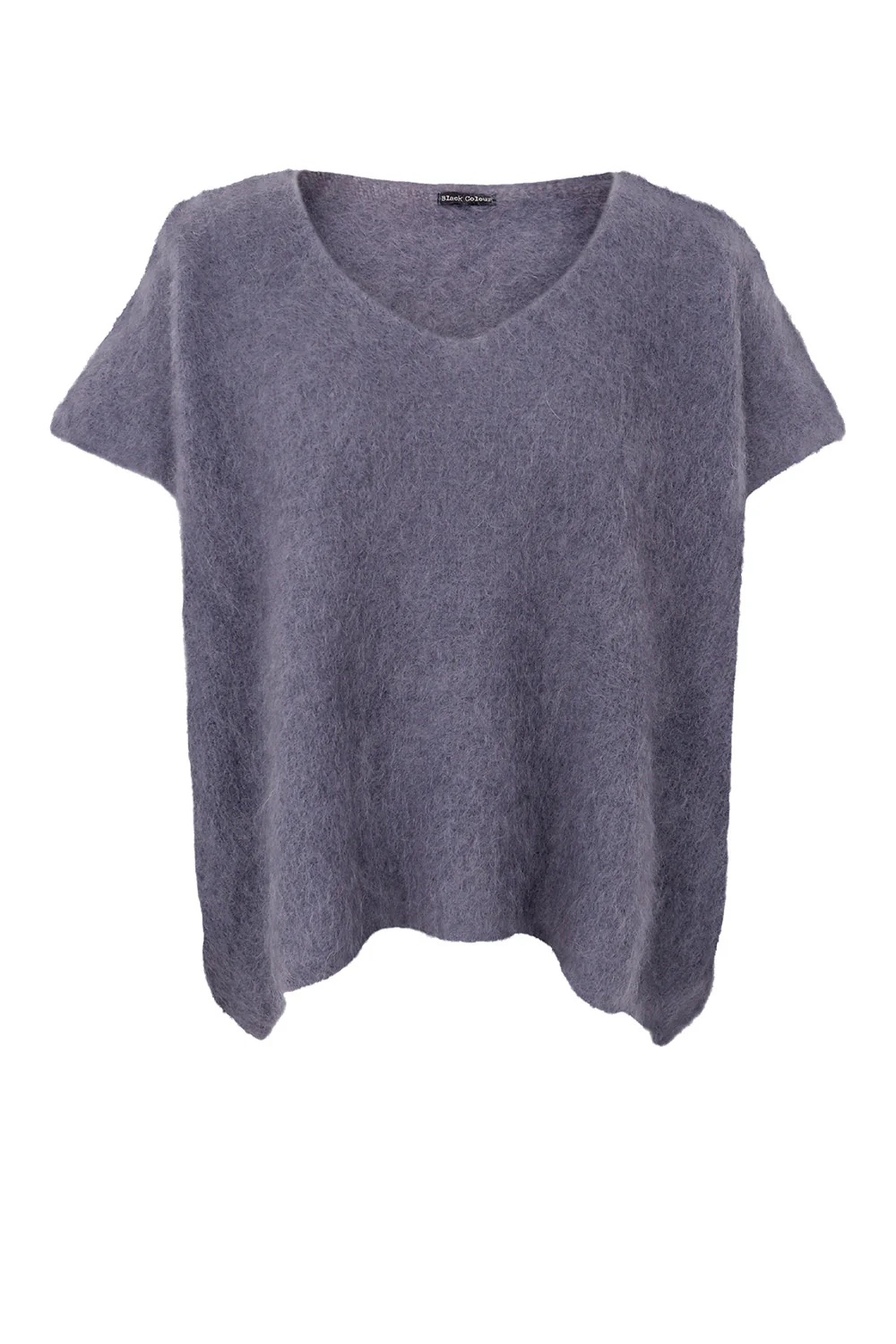 Bjoerk Knitted V-Neck Vest | Ash | Strik fra Black Colour