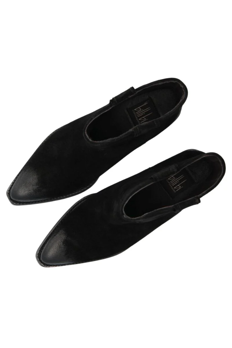 A4742 | Black Babysilk Suede 500 | Støvler fra Billi Bi - Image 6