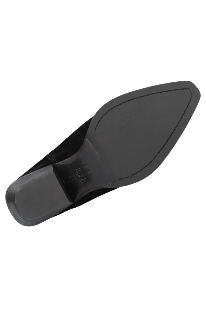 A4742 | Black Babysilk Suede 500 | Støvler fra Billi Bi - Image 7