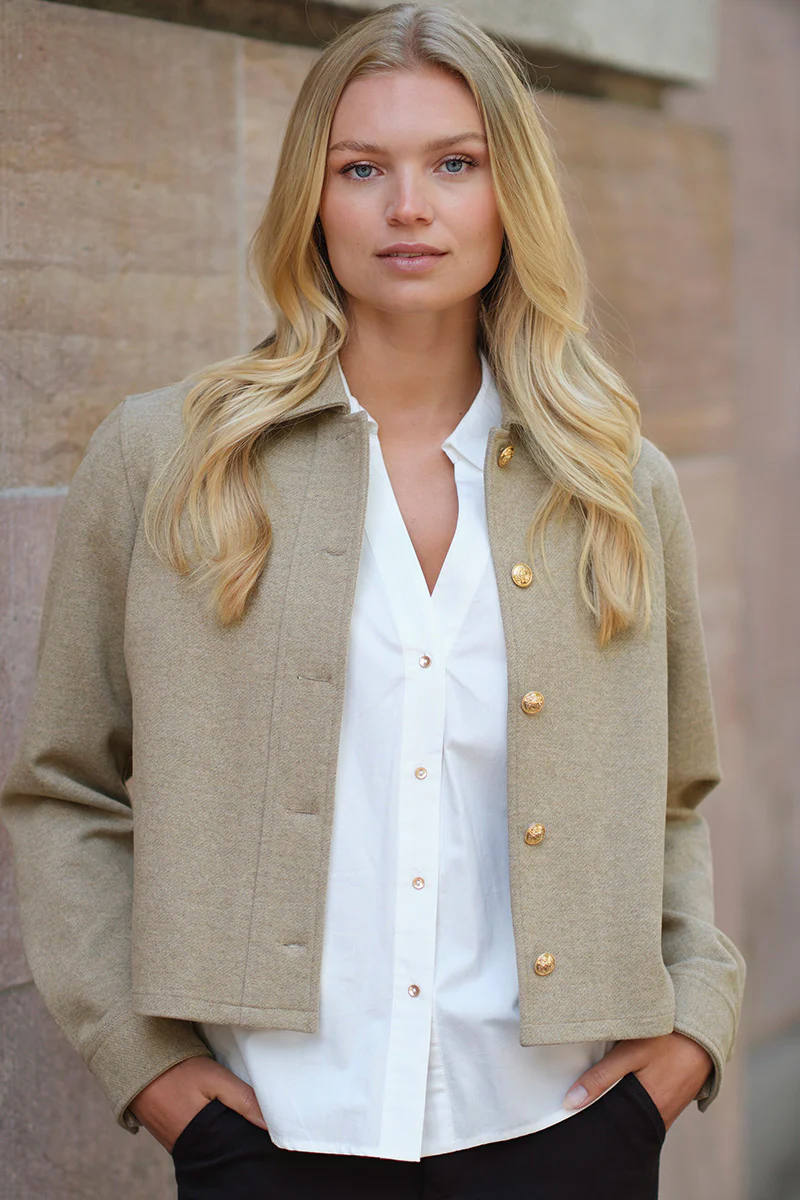 Blair Jacket 2797 | Light Sand | Jakke fra Prepair - Image 3