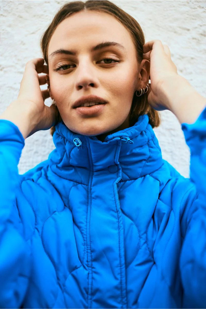 Blob Jacket 203625 | Skydiver | Outerwear fra Freequent - Image 3