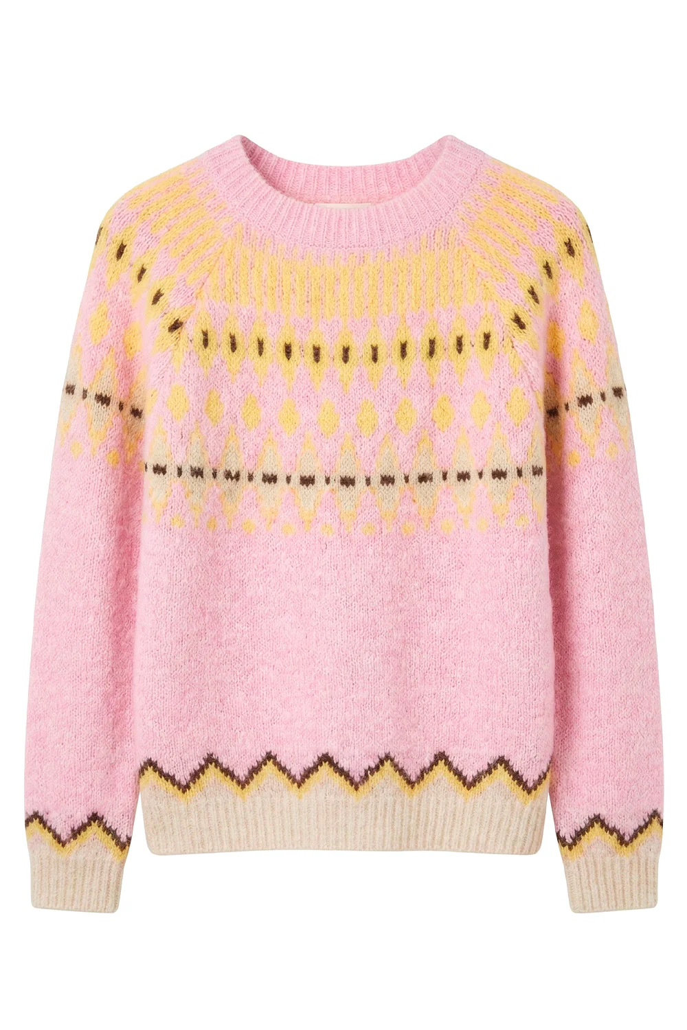 Island Pastel Knit | Pink | Bluse fra Avery