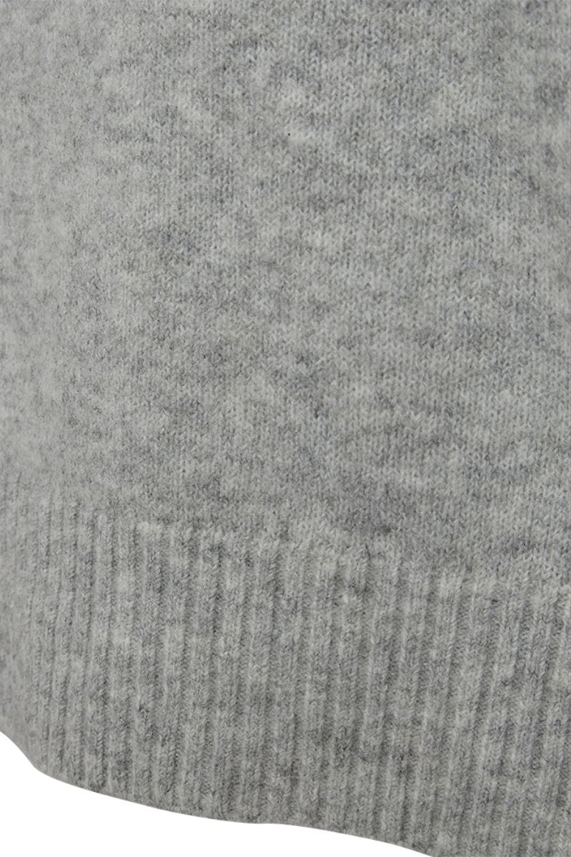 Boady Pullover 205237 | Light Grey Melange | Strik fra Freequent - Image 5