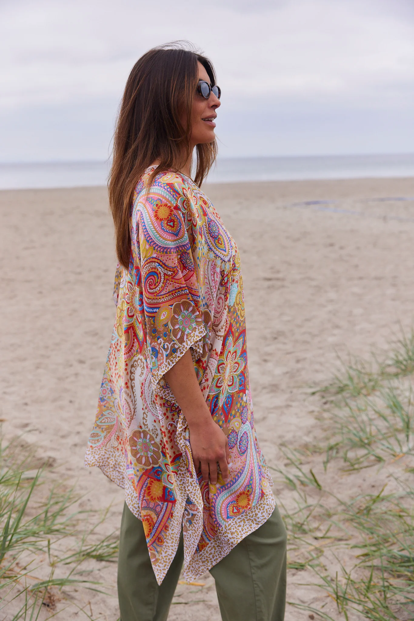 Bohemian Bay Dress | Beige | Kjole fra Atelier C - Image 7