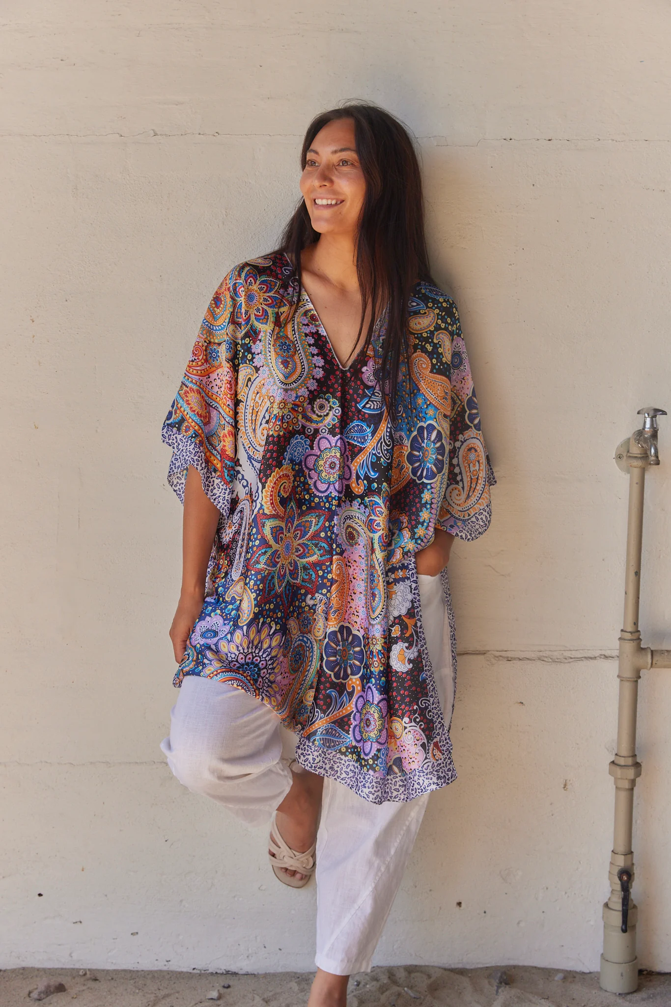 Bohemian Bay Dress | Black | Kjole fra Atelier C