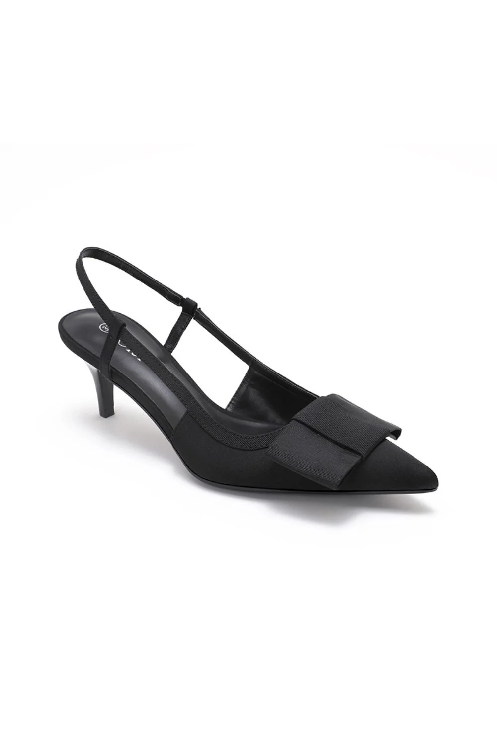 Bow Pumps | Black | Heels fra Lazy Bear - Image 2