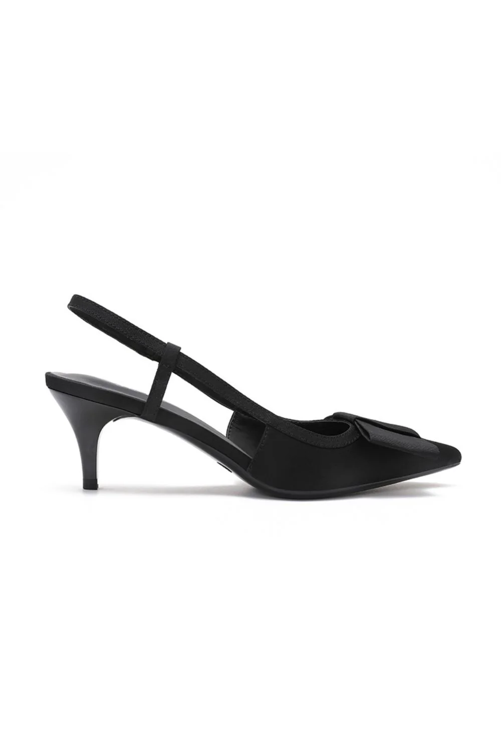 Bow Pumps | Black | Heels fra Lazy Bear - Image 3