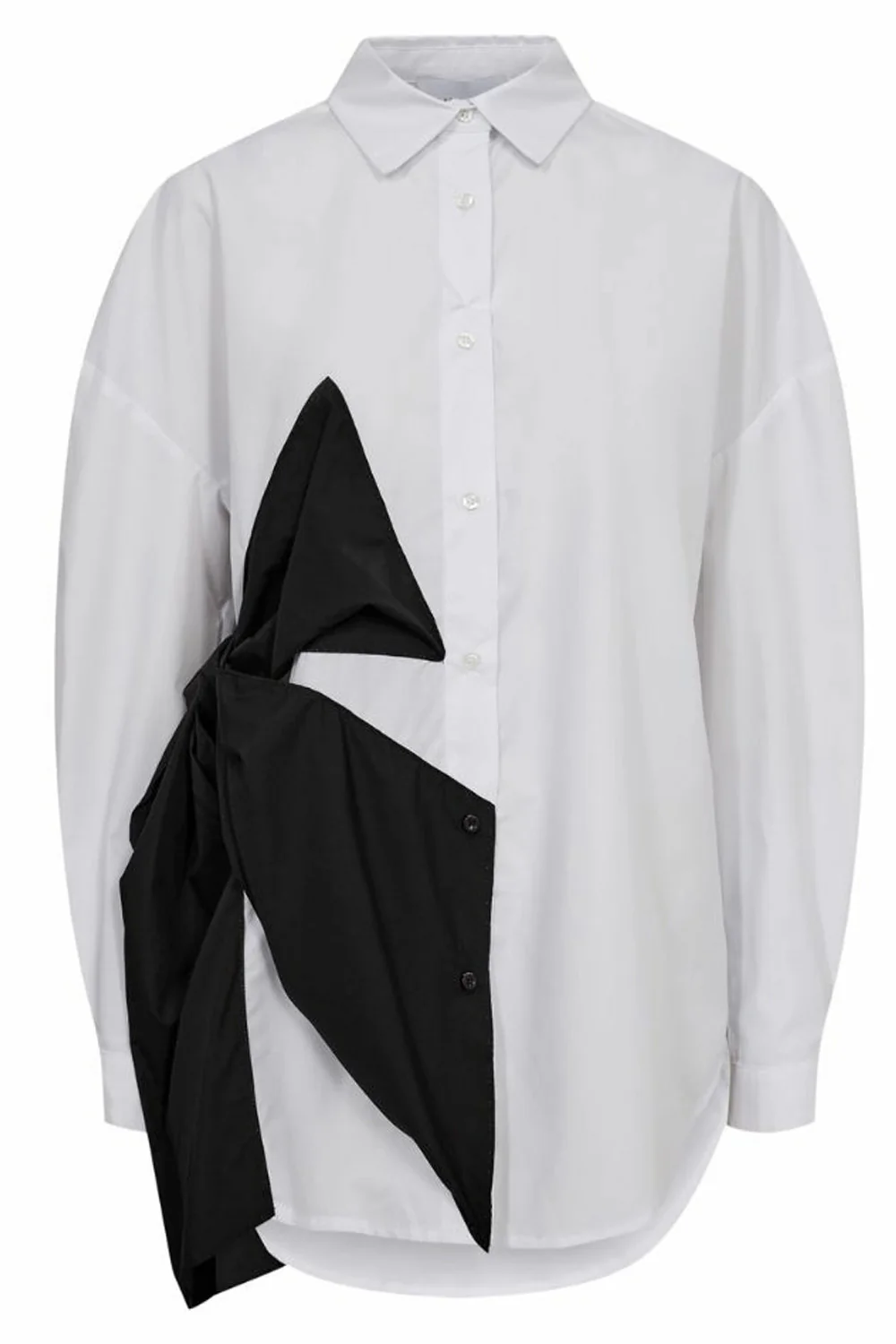 Bow Shirt | White Black Bow | Shirts fra Liberté - Image 2