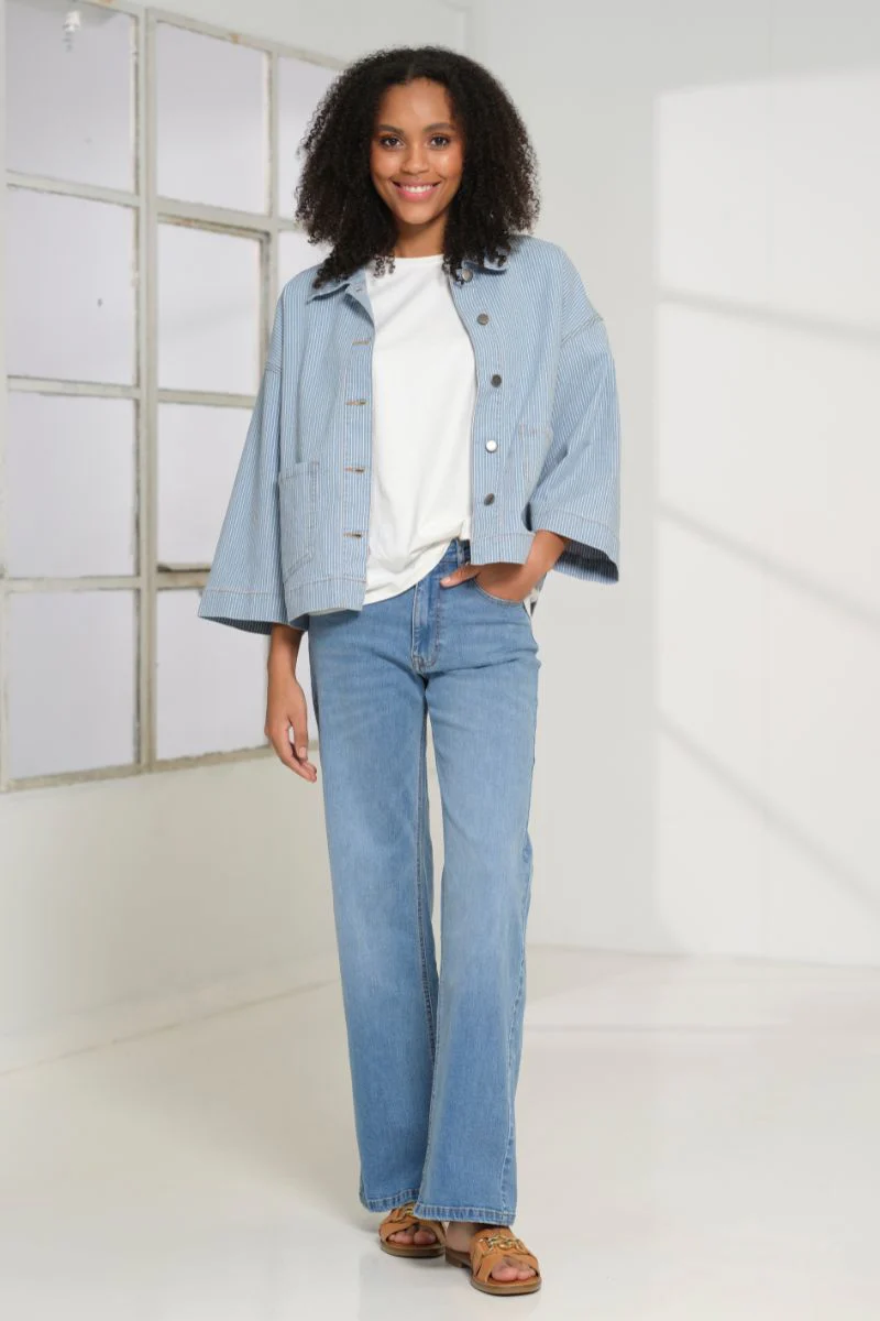 Bree Jacket 2747 | Light blue | Jakke fra Prepair - Image 5