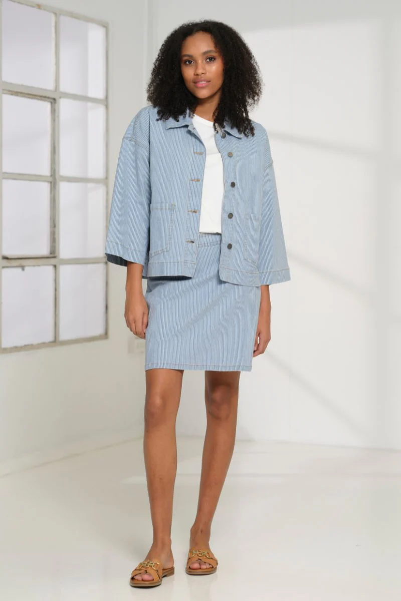 Bree Jacket 2747 | Light blue | Jakke fra Prepair - Image 6