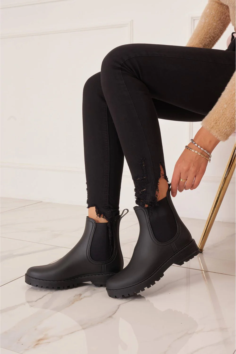 Breeze Rain Boots | Black - Image 4