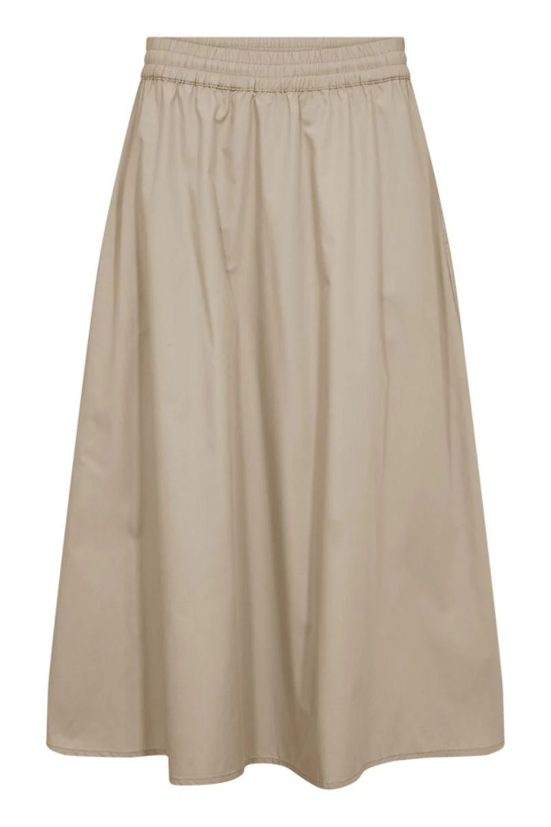 Breeze Skirt 212028 | Silver Mink | Nederdel fra Freequent - Image 2