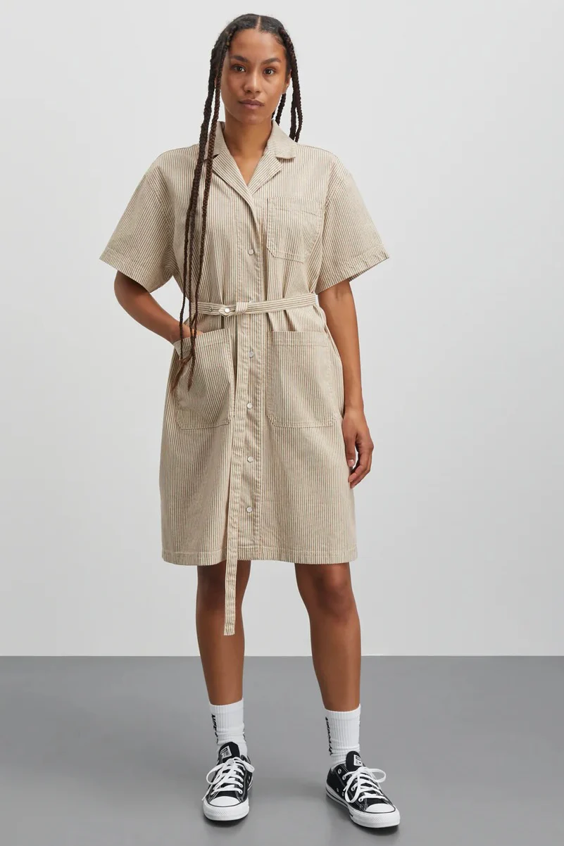 Bromi Yola Dress | Hvid | Kjole fra Mads Nørgaard - Image 3