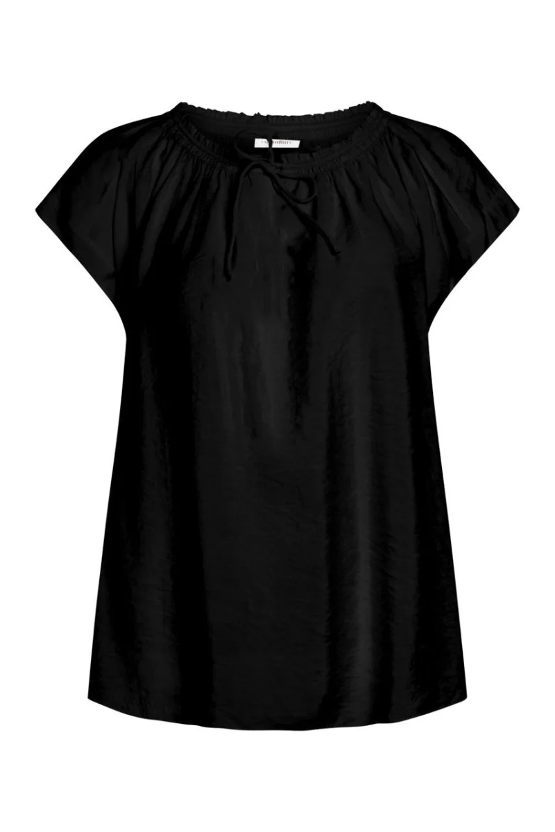 Callum Tennesie Top | Black | Top fra Co'couture