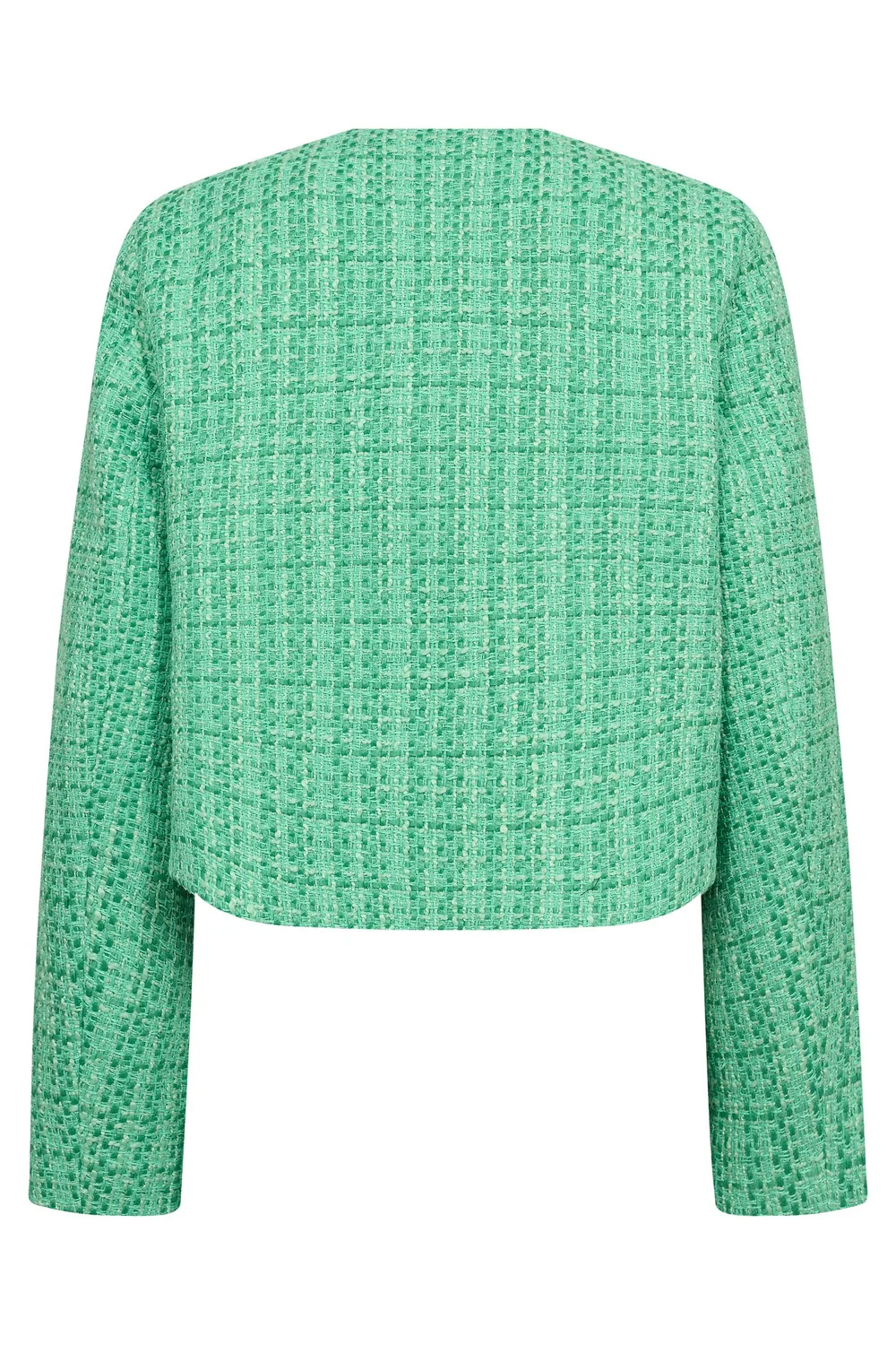 Calvin Boucle Jacket 40039 | Green | Jakke fra Co'couture - Image 3