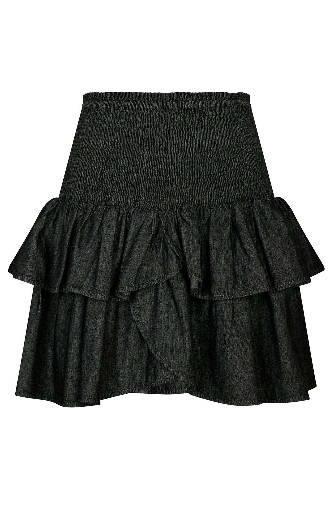 Carin Denim Skirt | Black | Nederdel fra Neo Noir - Image 3