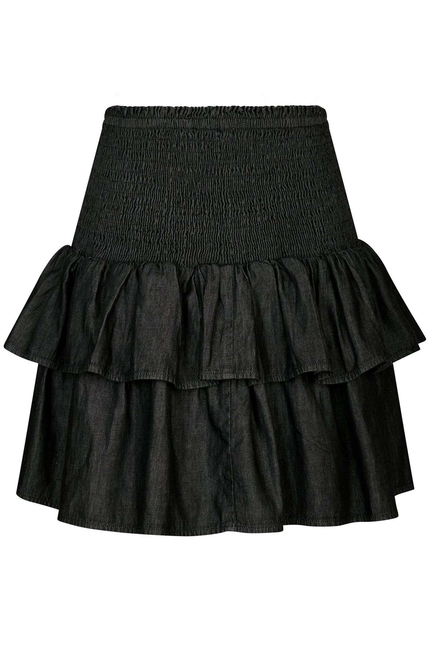 Carin Denim Skirt | Black | Nederdel fra Neo Noir - Image 4