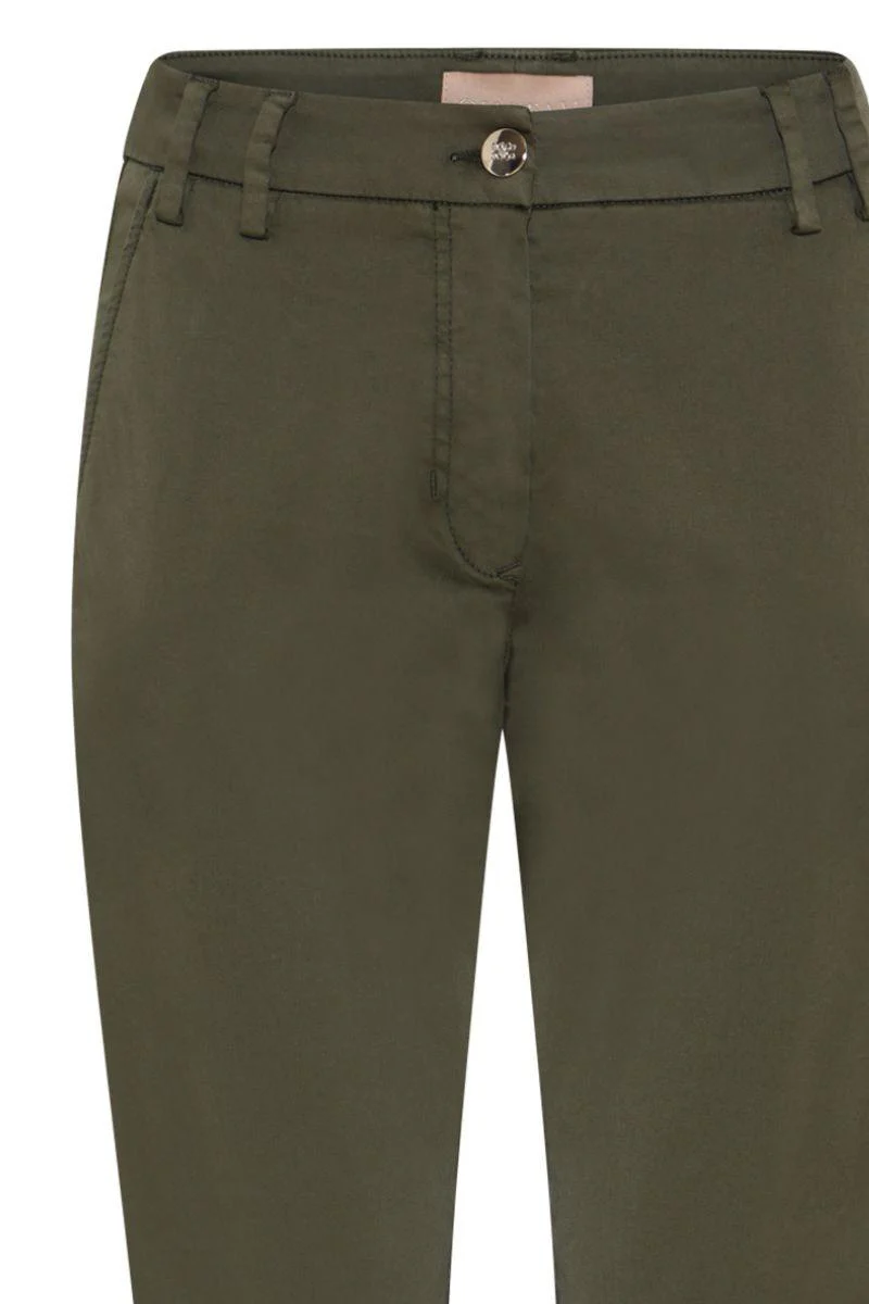 Carli 7/8 classic chino | Grape Leaf | Bukser fra Gustav - Image 2