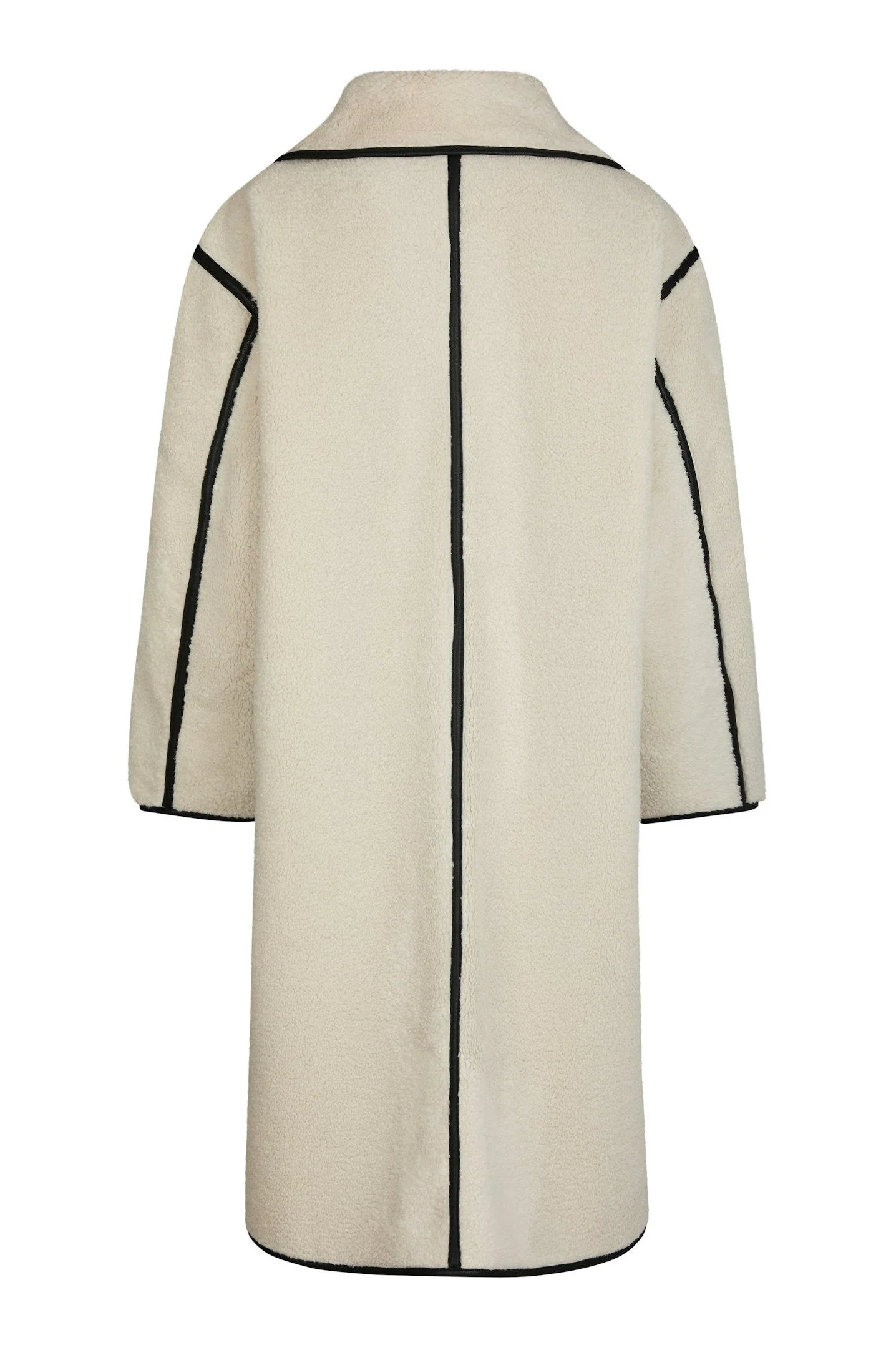Carmen Teddy Coat | Ivory | Jakke fra Neo Noir - Image 5