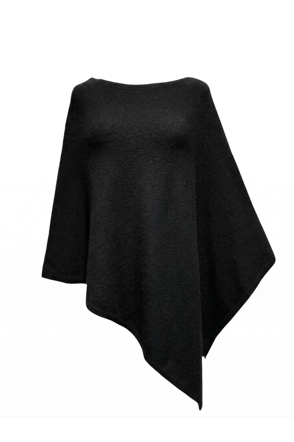 Cashmere Blend Cape | Black | Top fra Atelier C - Image 2