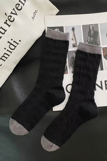 Cassie Socks | Black | Strømper fra By Timm