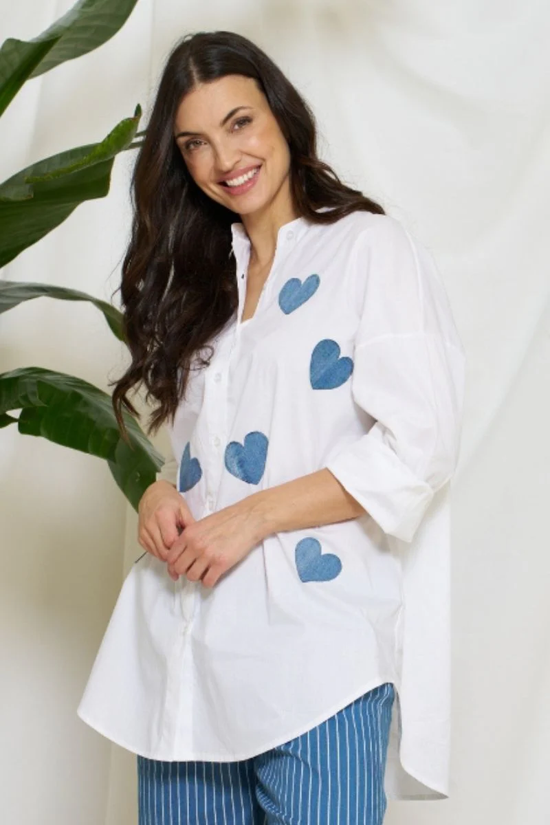 Cecilia Shirt | White | Skjorte fra Marta du Chateau - Image 2