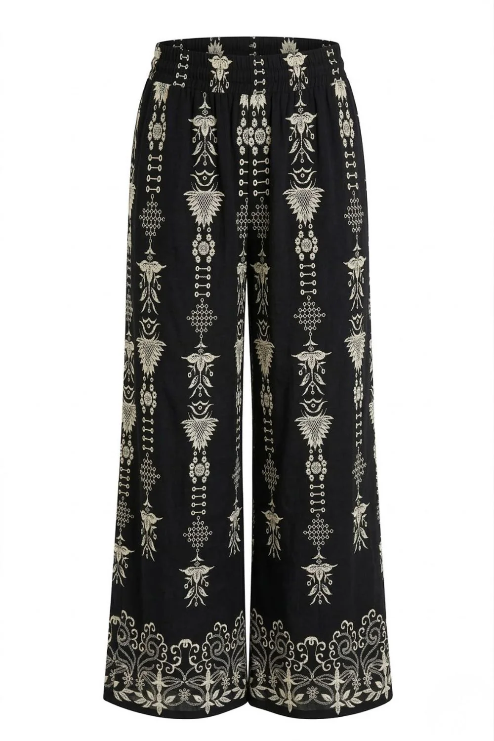 Chic Pants | Black/White | Bukser fra Atelier C