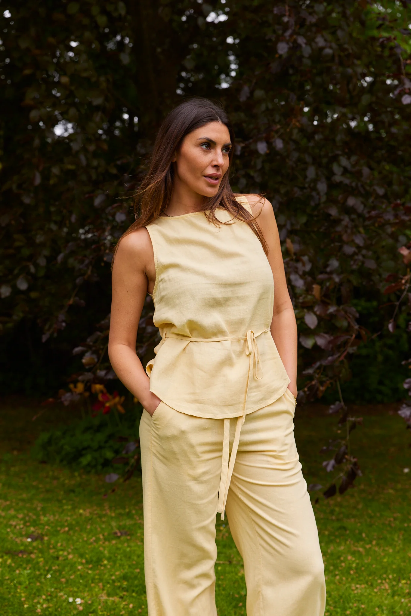 Chloe Coco Top | Gul | Top fra French Laundry - Image 3