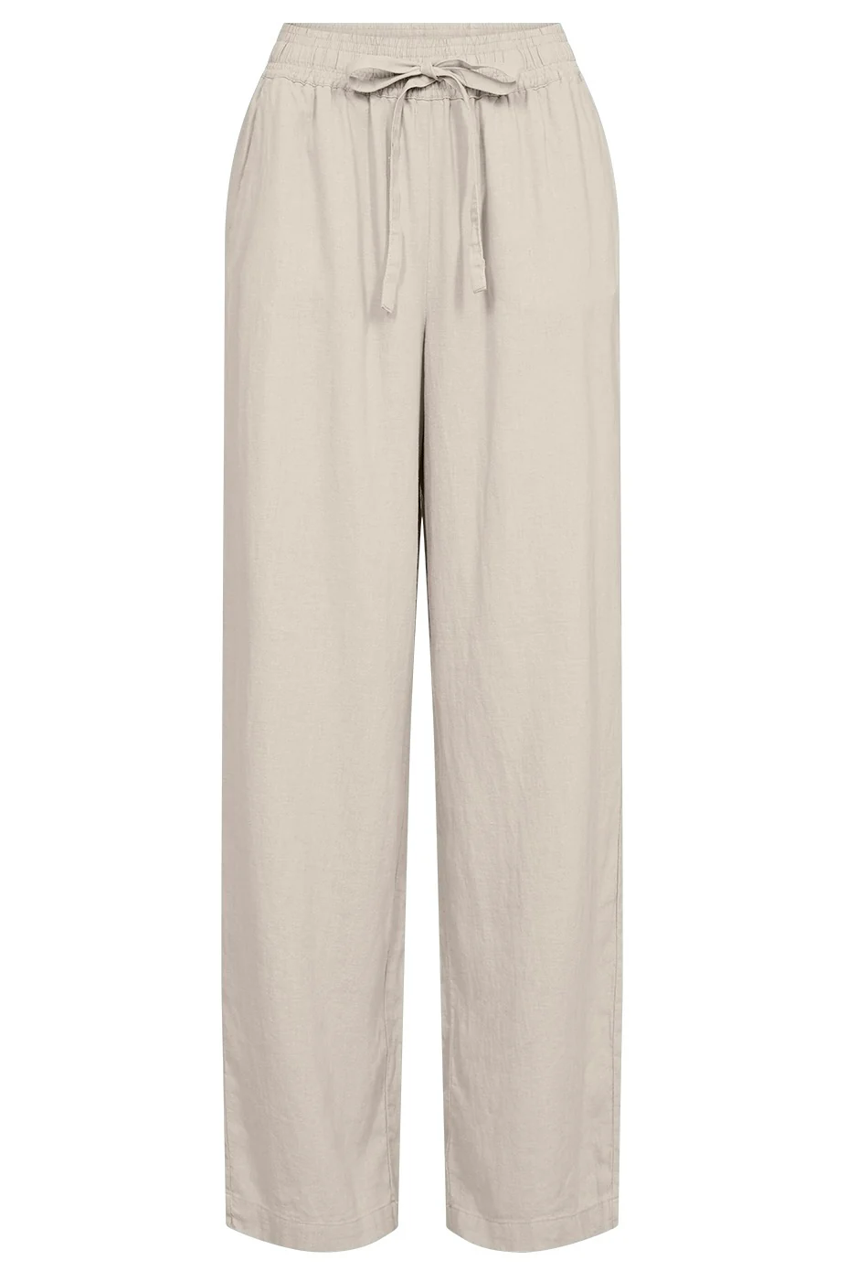 Chloe Pants | Beige | Bukser fra French Laundry - Image 2