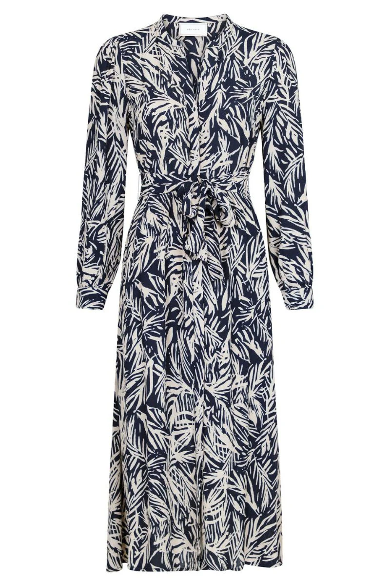 Cilian Breeze Dress | Navy | Kjole fra Neo Noir - Image 2