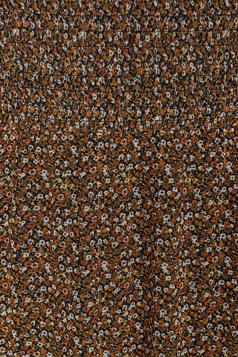 Cine-Dress | Black w. Roasted Pecan | Kjole fra Freequent - Image 4