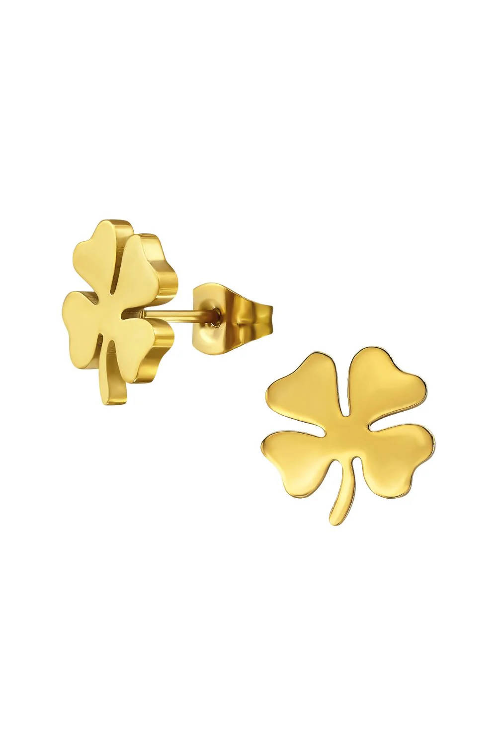 Clover Ear Studs GD | Øreringe fra Birdsong - Image 3