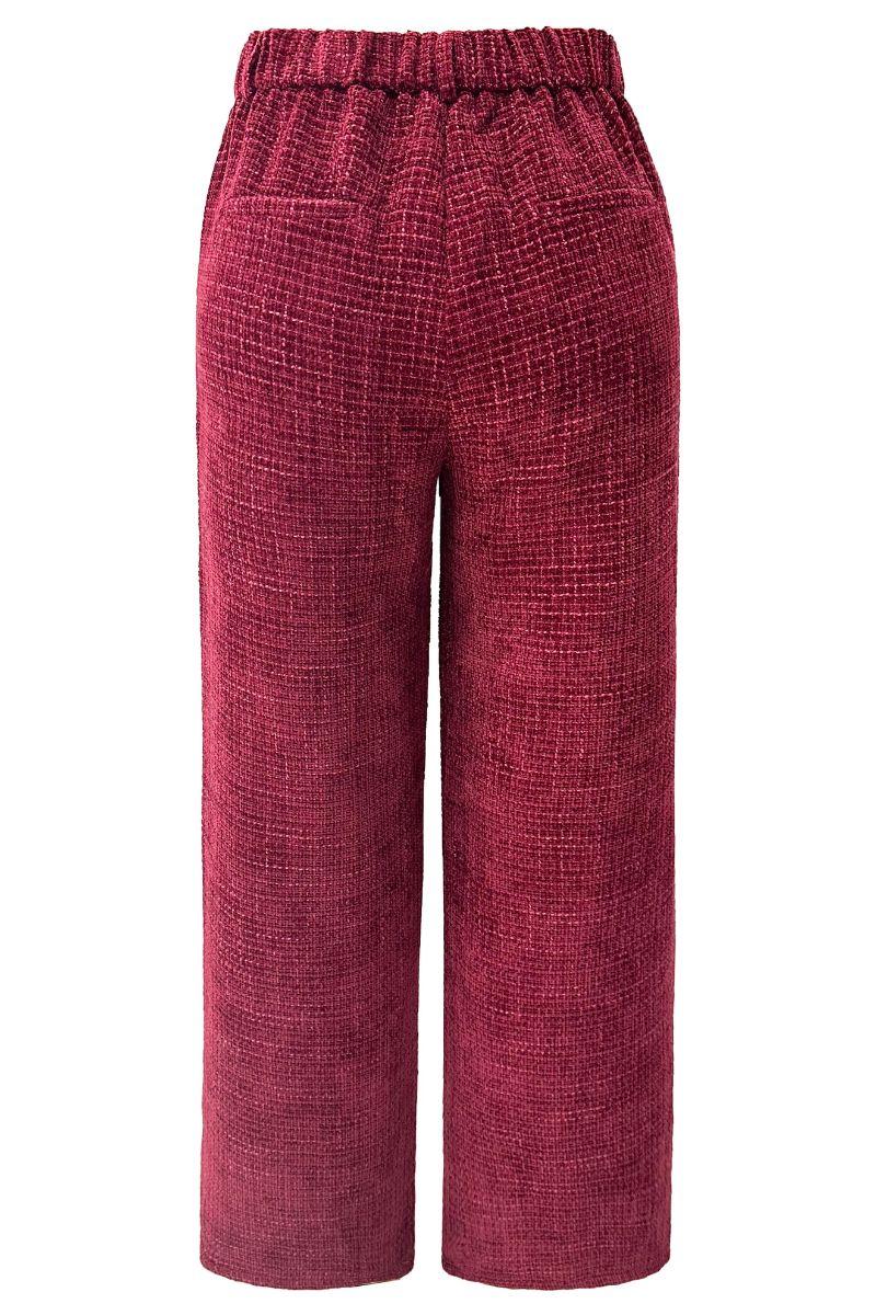 Coco Wide Pants | Bordeaux | Bukser fra Liberté - Image 4