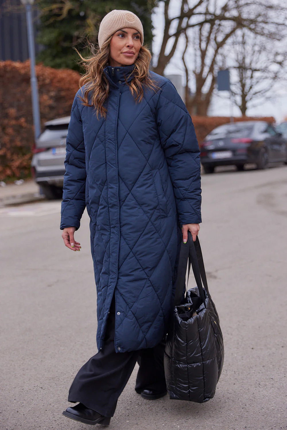 Cora Coat | Navy | Frakke fra Statebird