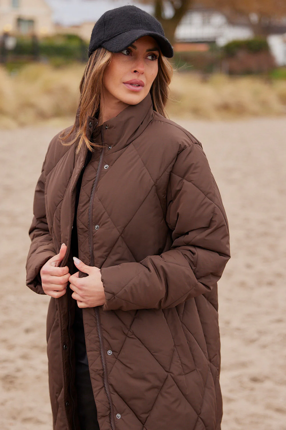 Cora Coat | Brun | Frakke fra Statebird - Image 2