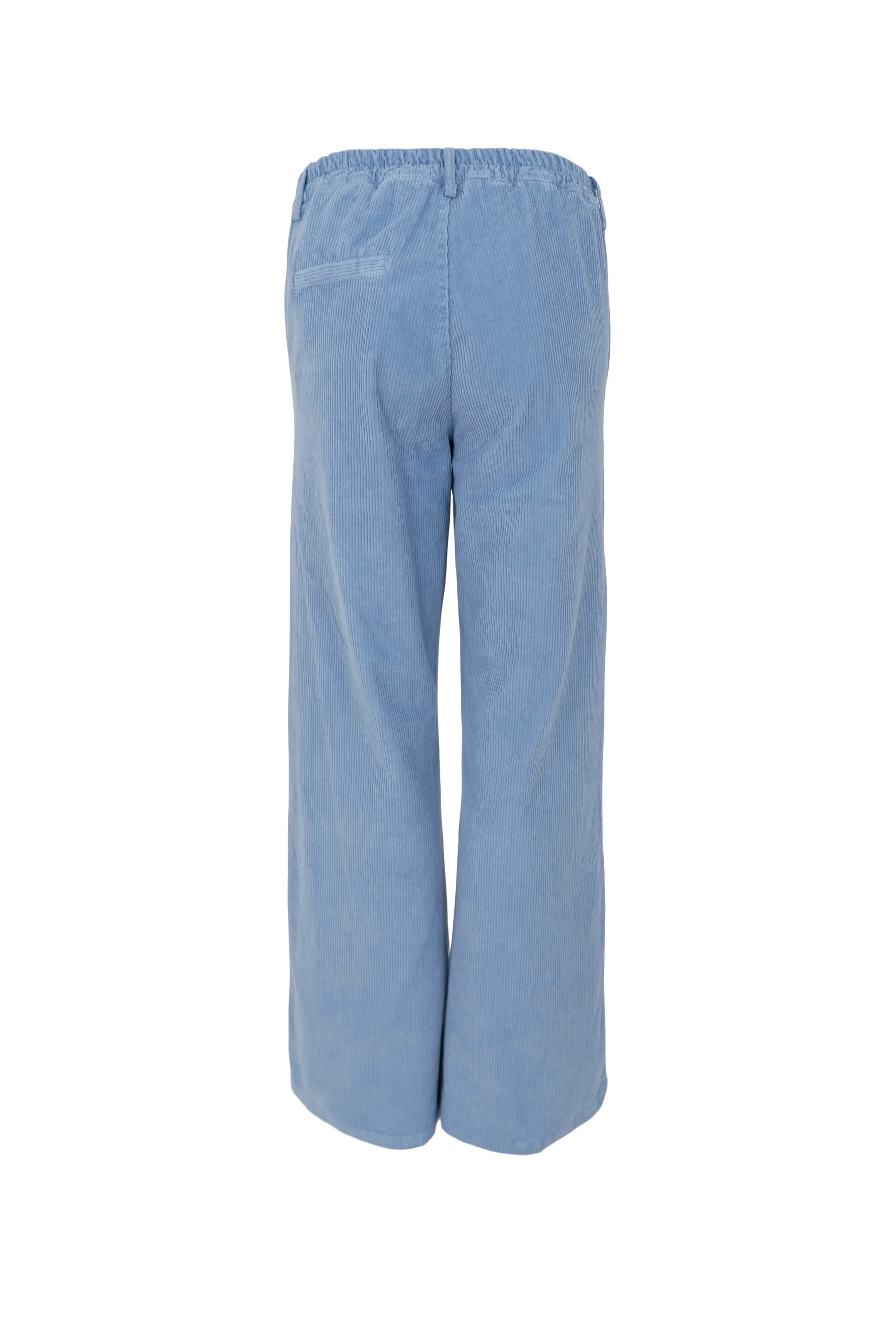 Cora Corduroy Box Pant | Dust Blue | Bukser fra Black Colour - Image 3