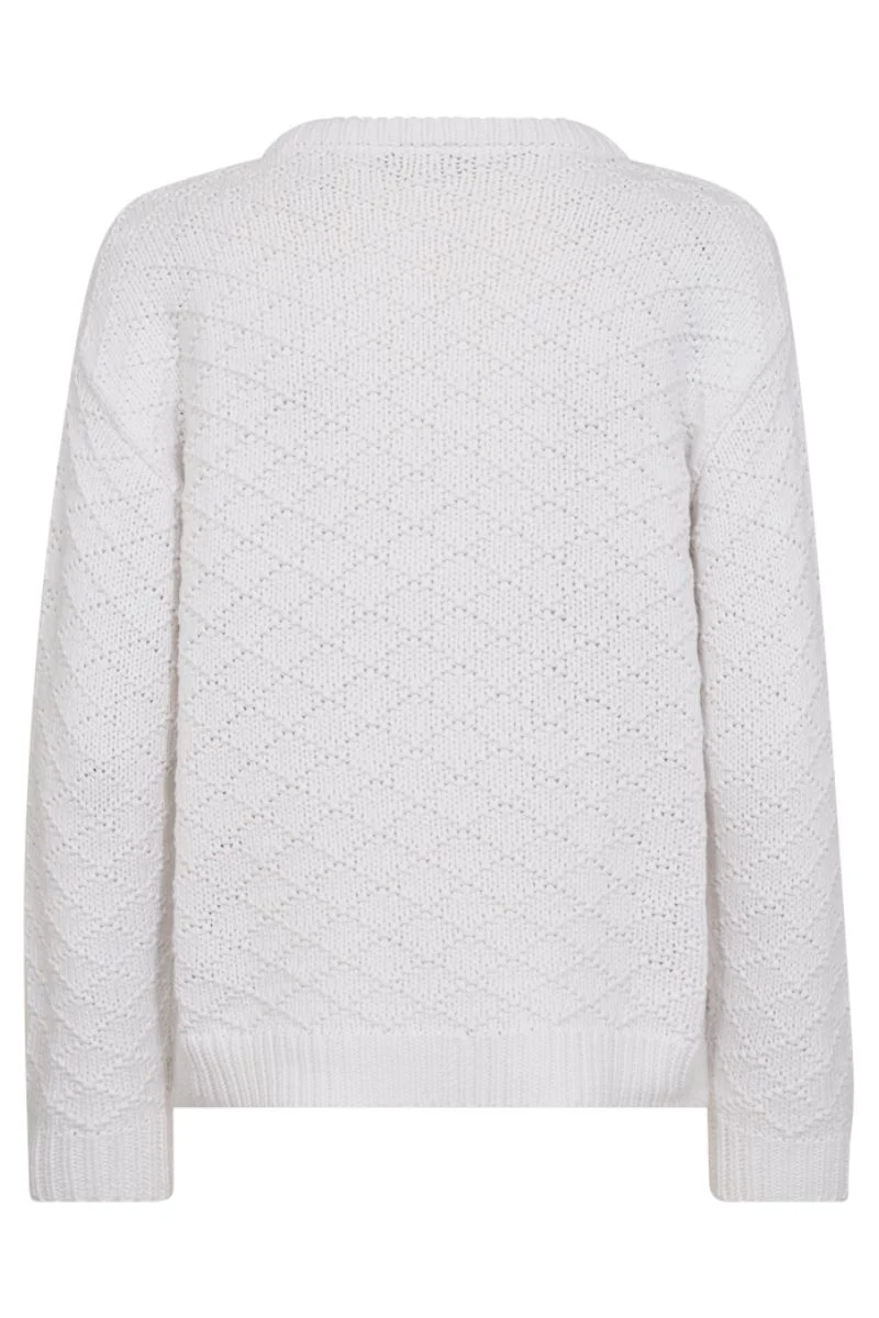 Cotla Pullover 205404 | Off-White | Strik fra Freequent - Image 2
