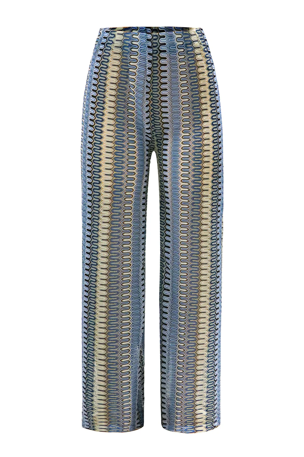 Croc Pants | Blue Creme Stripe | Bukser fra Liberté - Image 2