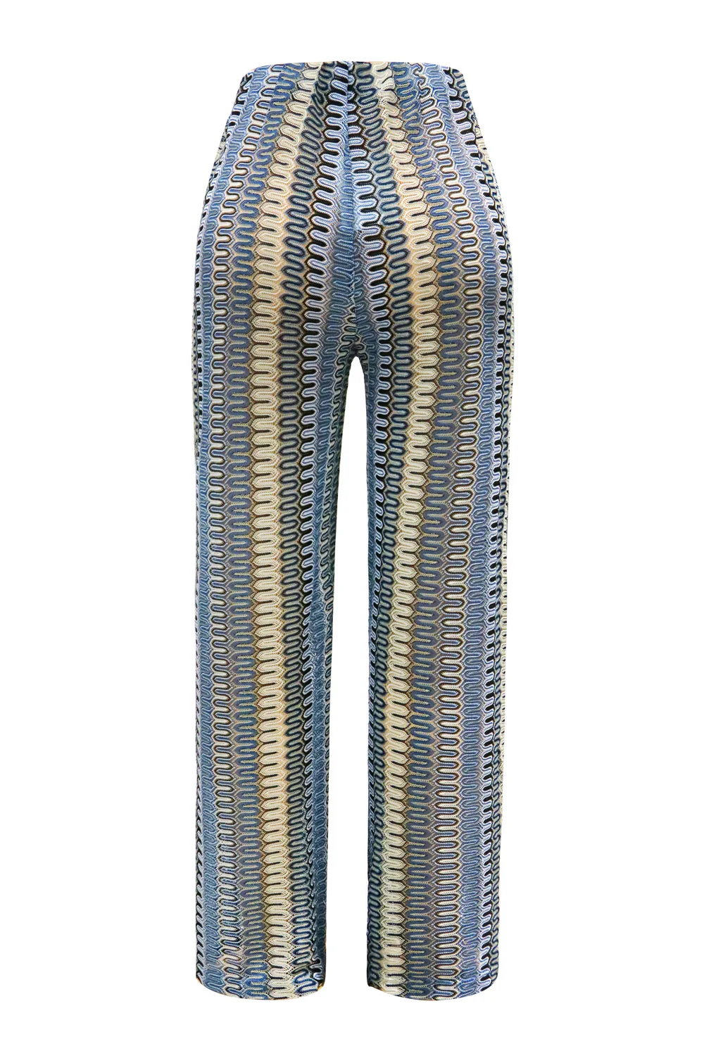 Croc Pants | Blue Creme Stripe | Bukser fra Liberté - Image 7